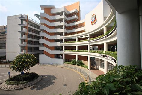 王錦輝中學校園環境 學校校舍全景圖