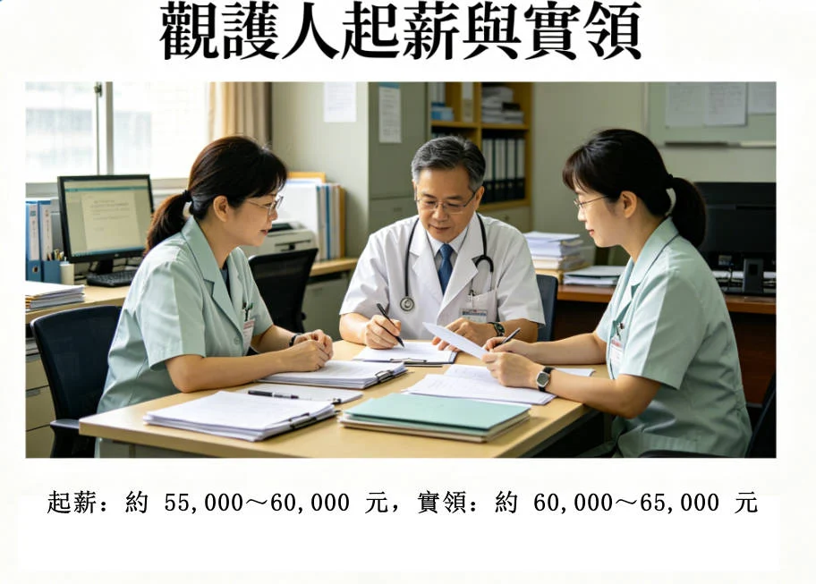 觀護人薪水