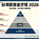 台灣薪資地圖